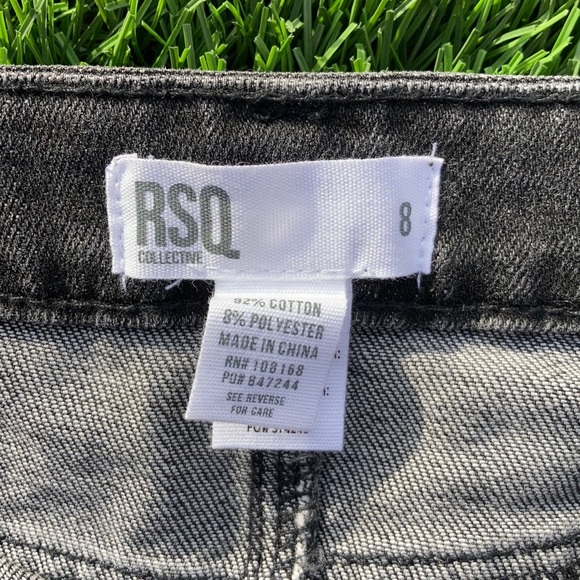 RSQ Jean Skirt // Girl’s Size 8 // Light Black - Picture 2 of 5